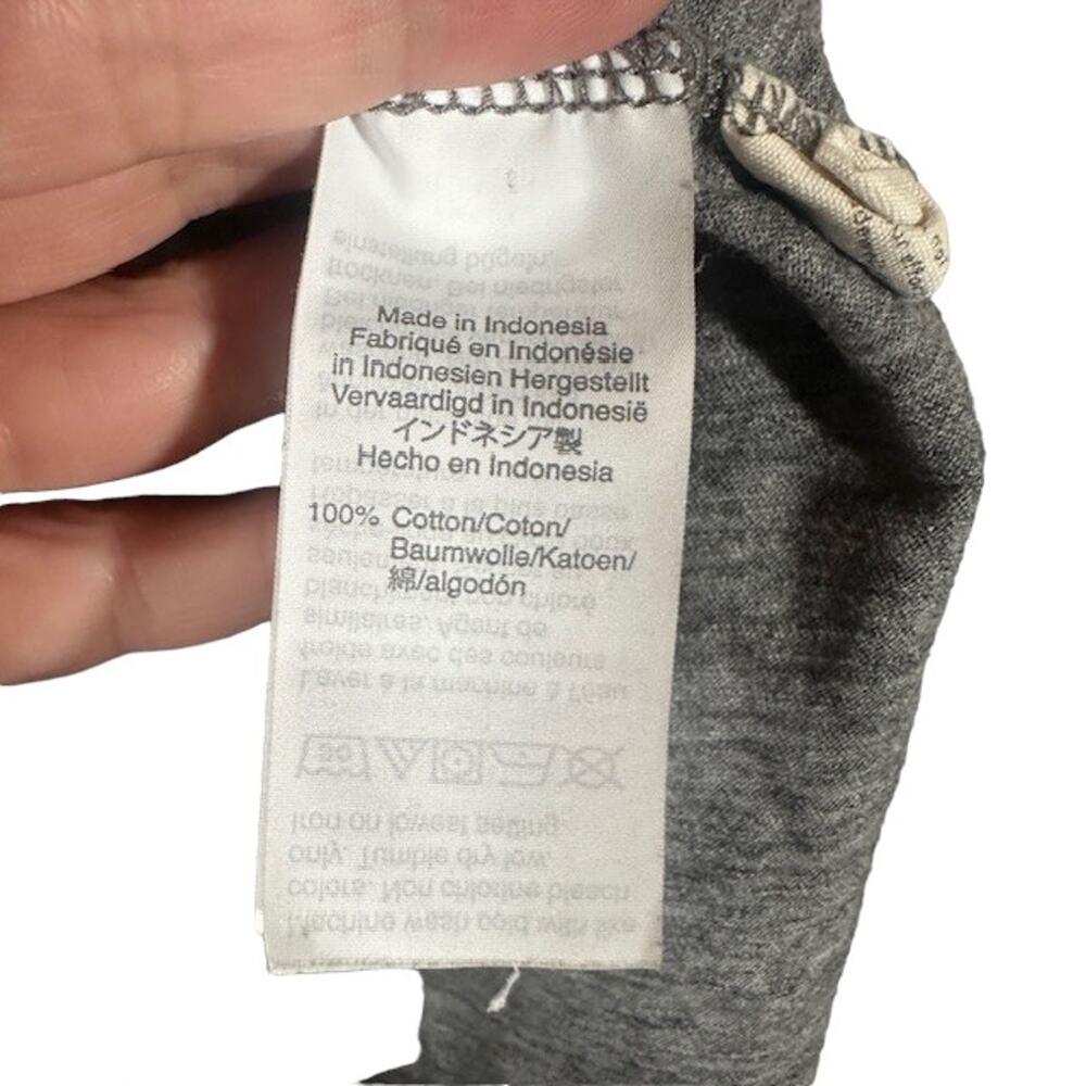 Madewell Gray Short Sleeve Scoop Neck Lightweight Casual T-Shirt Women Sz S - Picture 6 of 6